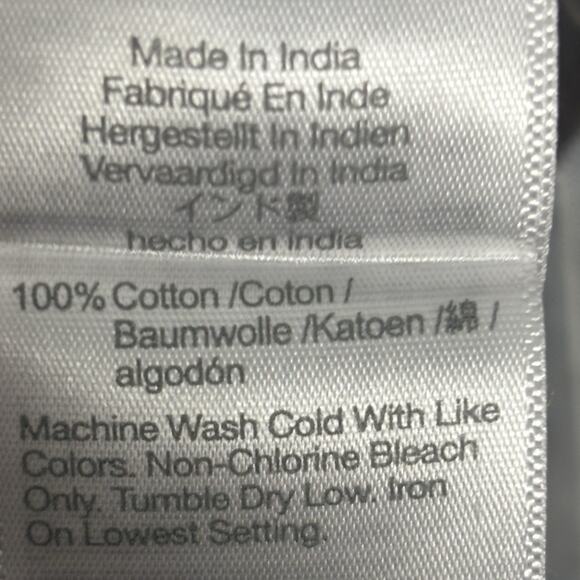 Madewell Button Down Shirt Womens Large Lt Blue Striped Boxy Preppy Classic - Picture 10 of 12